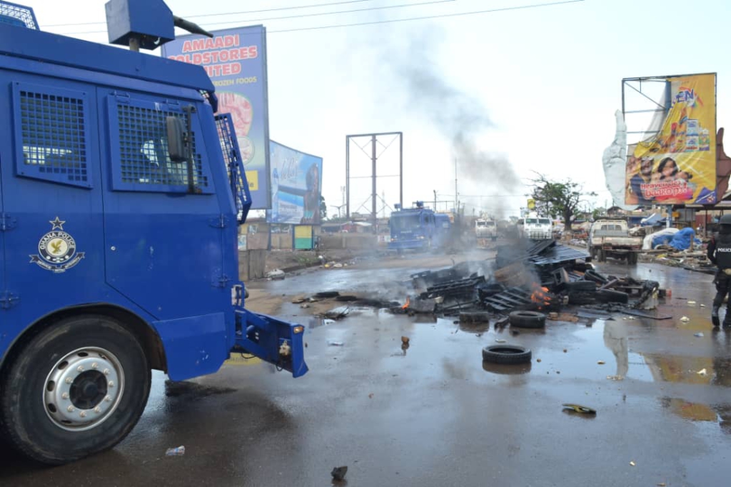 Photos: Agbogbloshie onion sellers relocated to Adjen Kotoku