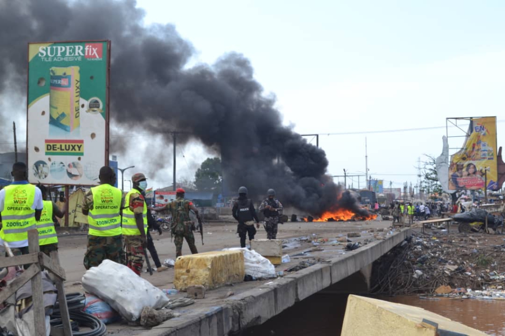 Photos: Agbogbloshie onion sellers relocated to Adjen Kotoku