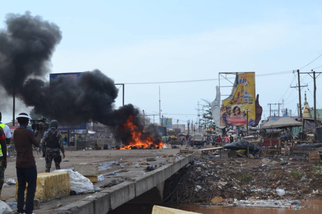 Photos: Agbogbloshie onion sellers relocated to Adjen Kotoku