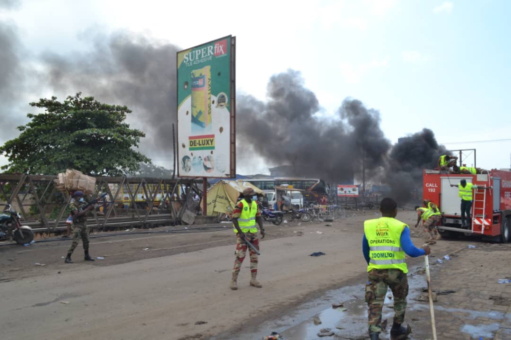 Photos: Agbogbloshie onion sellers relocated to Adjen Kotoku