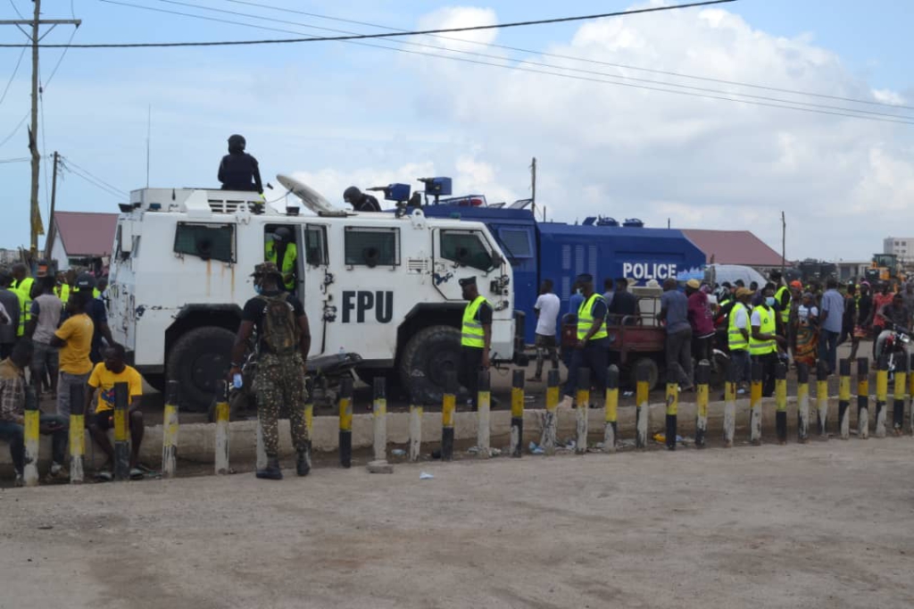 Photos: Agbogbloshie onion sellers relocated to Adjen Kotoku