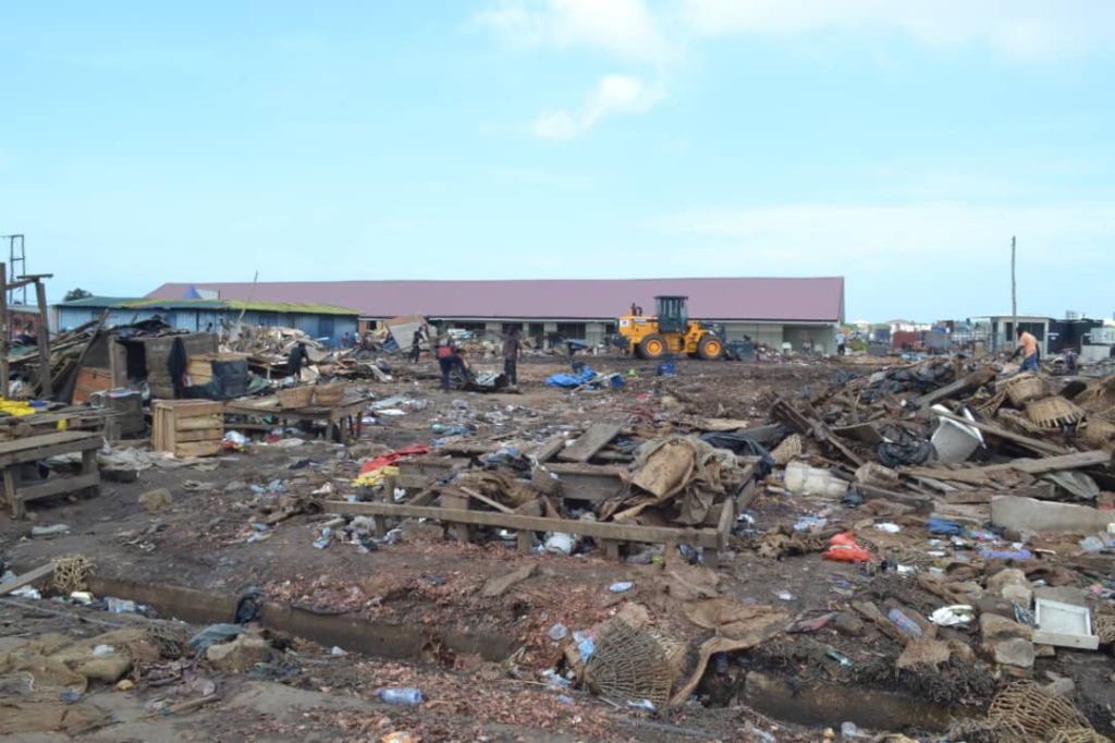 Photos: Agbogbloshie onion sellers relocated to Adjen Kotoku