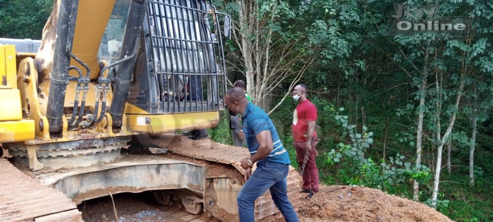 2 Chinese, 2 Ghanaians arrested for illegal mining