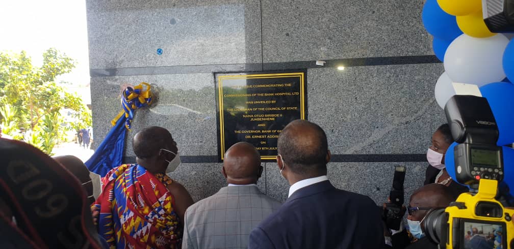 Bank of Ghana opens 60-bed capacity hospital to public