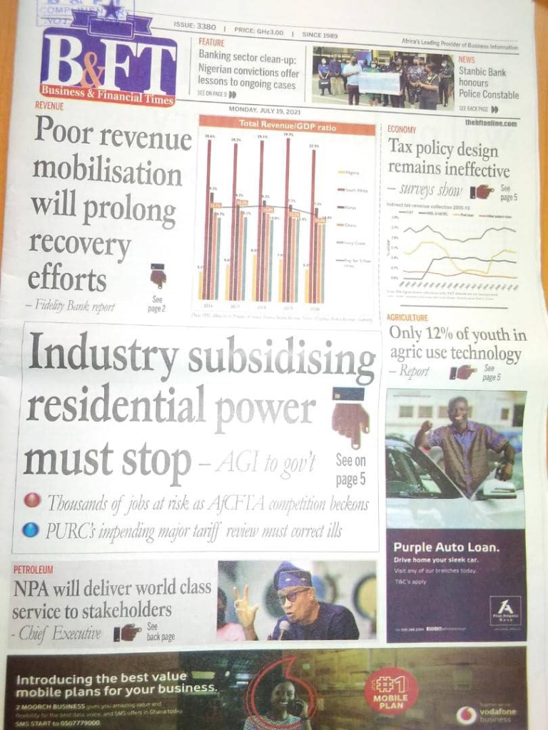 Today’s front pages: Monday, July 19, 2021 Today’s front pages: Monday, July 19, 2021