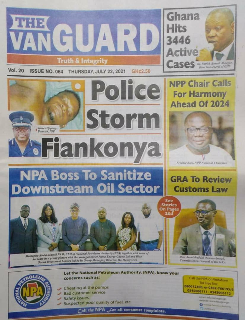 Today's frontpages: Thursday, July 22, 2021 Today's frontpages: Thursday, July 22, 2021