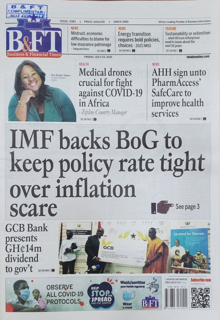 Today's front pages: Friday, July 23, 2021 Today's front pages: Friday, July 23, 2021