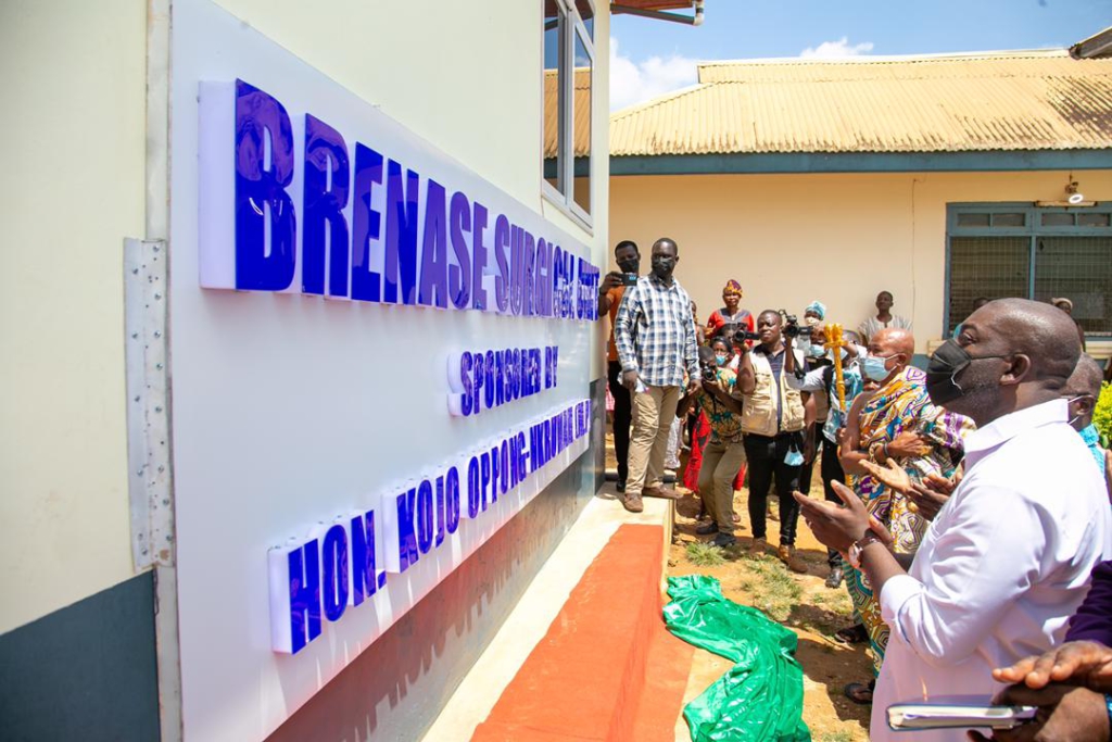 Ofoase Ayirebi MP provides maiden medical theatre to support first doctor to serve district Ofoase Ayirebi MP provides maiden medical theatre to support first doctor to serve district