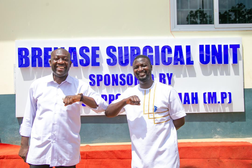 Ofoase Ayirebi MP provides maiden medical theatre to support first doctor to serve district