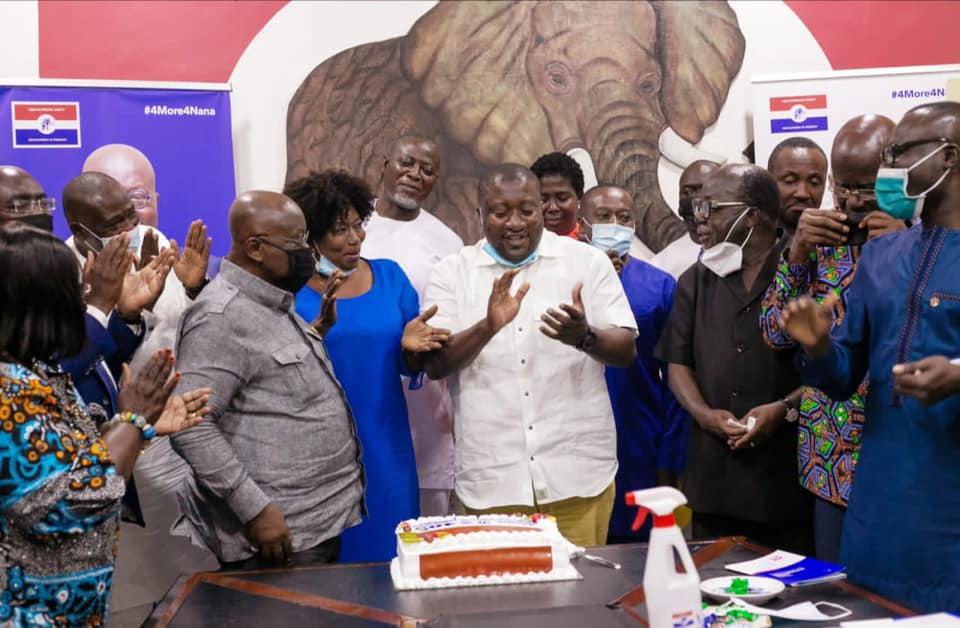 Nana B celebrates 40th birthday with presidency, NPP leaders