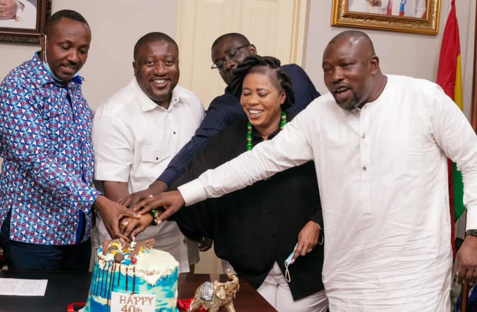 Nana B celebrates 40th birthday with presidency, NPP leaders