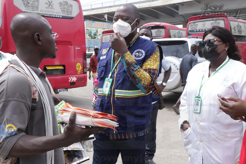 Photos: Cleanghana Campaign, Metro Health Inspectors issue abatement orders to three Food vendors