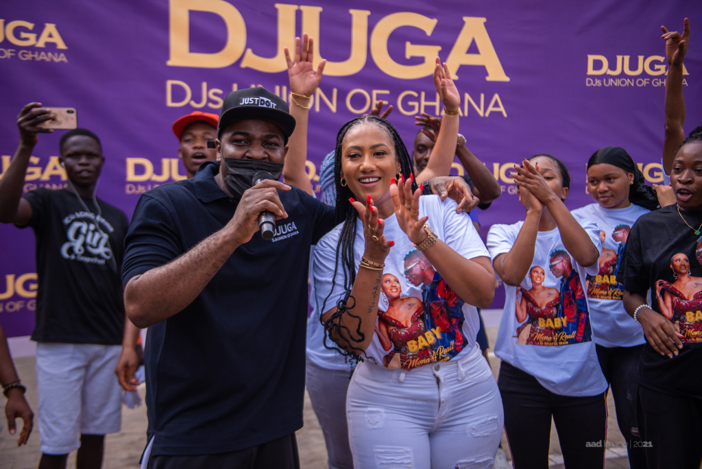 Photos from the first edition of DJUGA's health walk