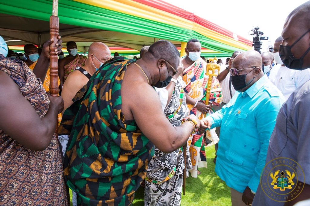 African Games 2023: Akufo-Addo cuts sod for $145m Borteyman Sports Complex