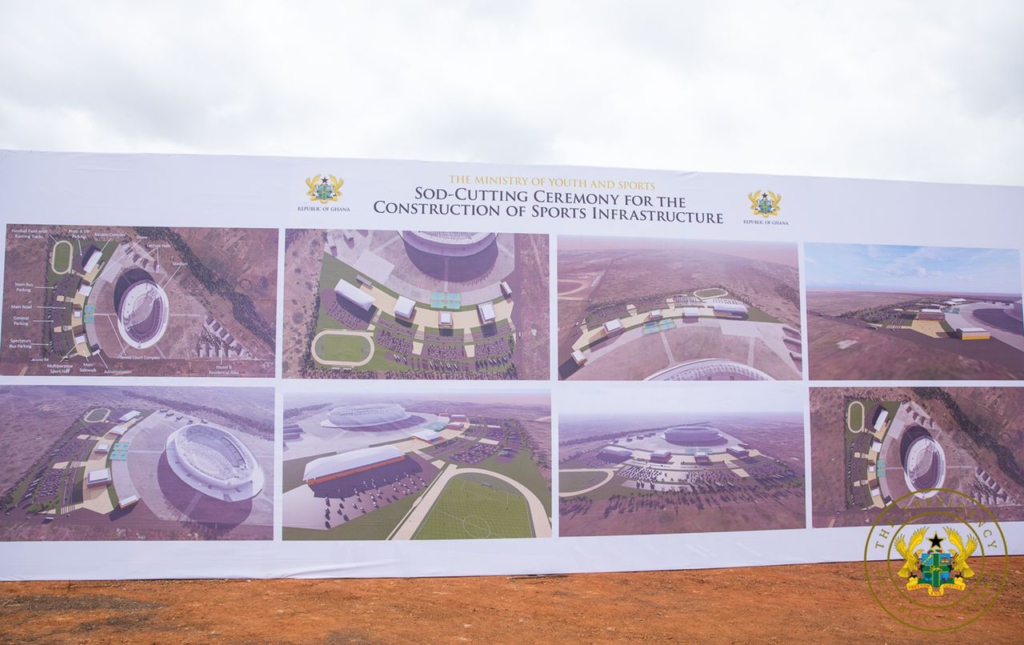 African Games 2023: Akufo-Addo cuts sod for $145m Borteyman Sports Complex African Games 2023: Akufo-Addo cuts sod for $145m Borteyman Sports Complex