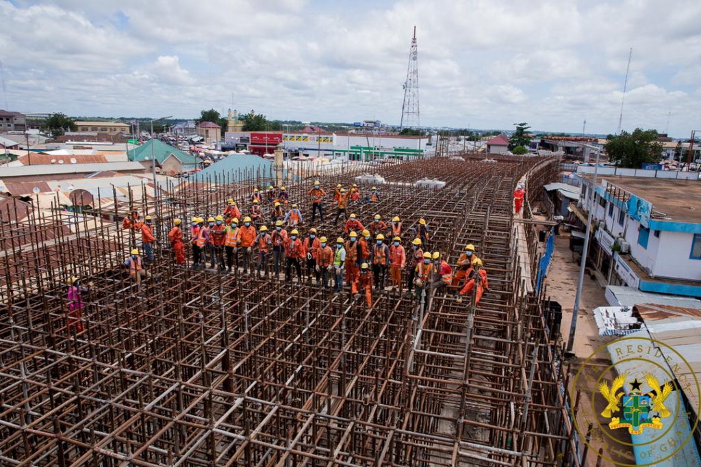 Tamale interchange 80% complete; Daboya stretch to be finished in November 2023