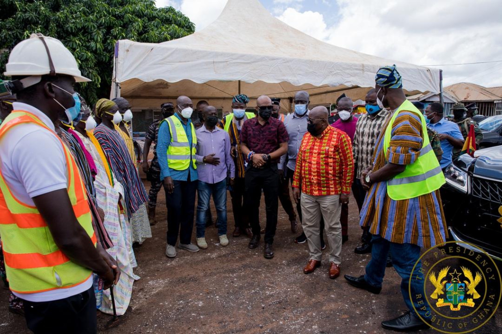 Tamale interchange 80% complete; Daboya stretch to be finished in November 2023