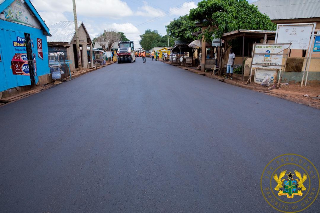 Tamale interchange 80% complete; Daboya stretch to be finished in November 2023