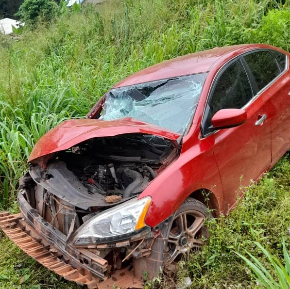 Bagbin Convoy accident Nissan Sentra www.myjoyonline.com