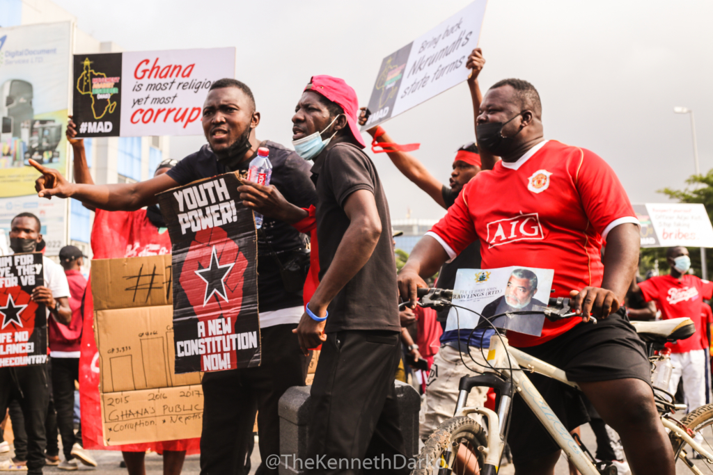 #FixTheCountry demonstration: The emotions and placards