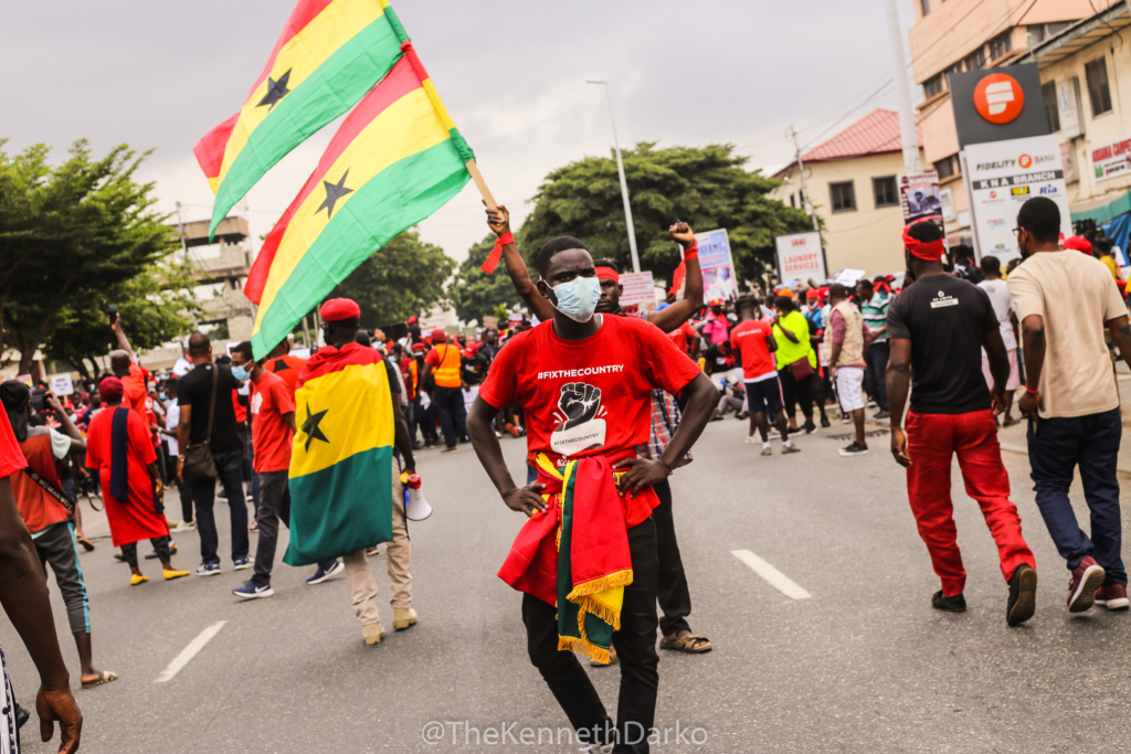 #FixTheCountry demonstration: The emotions and placards