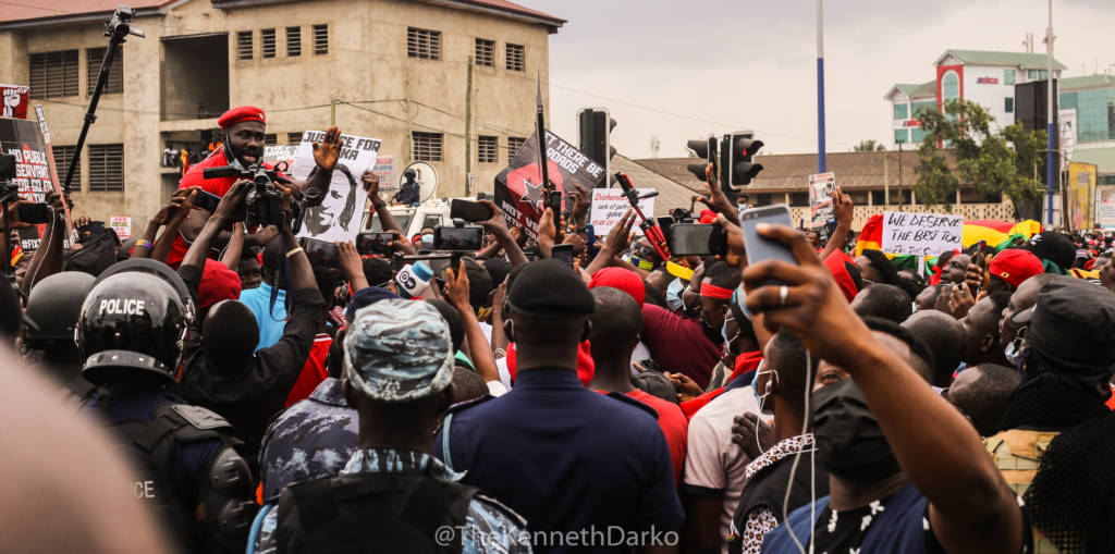 #FixTheCountry demonstration: The emotions and placards