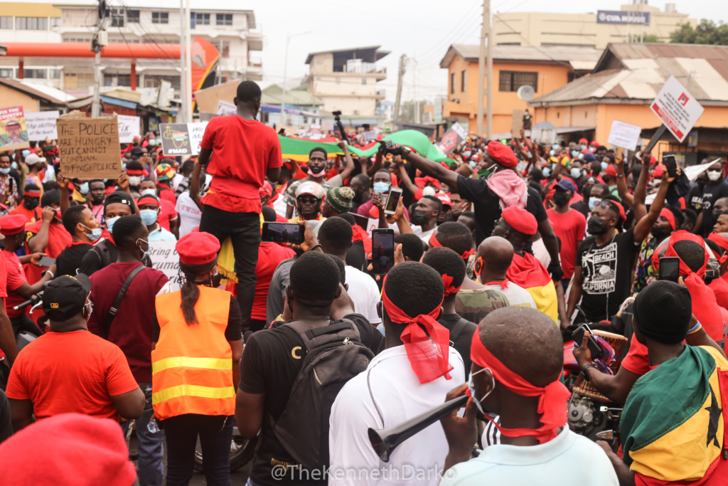 #FixTheCountry demonstration: The emotions and placards