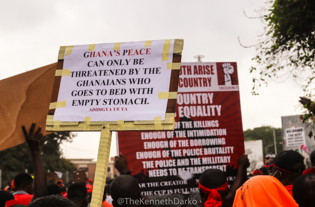 #FixTheCountry demonstration: The emotions and placards