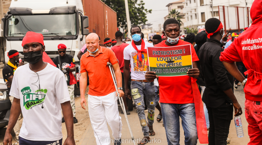 #FixTheCountry demonstration: The emotions and placards