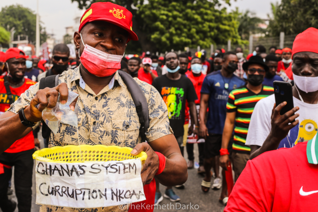 #FixTheCountry demonstration: The emotions and placards