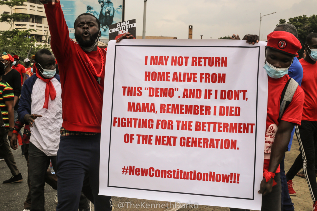 #FixTheCountry demonstration: The emotions and placards