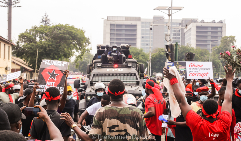 #FixTheCountry demonstration: The emotions and placards