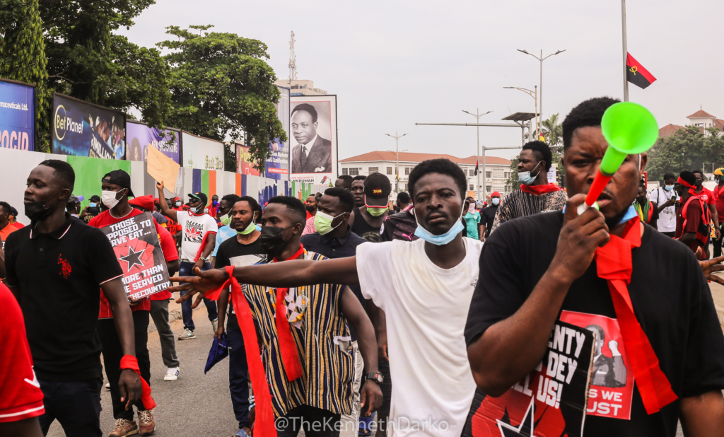 #FixTheCountry demonstration: The emotions and placards