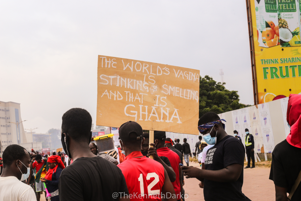 #FixTheCountry demonstration: The emotions and placards