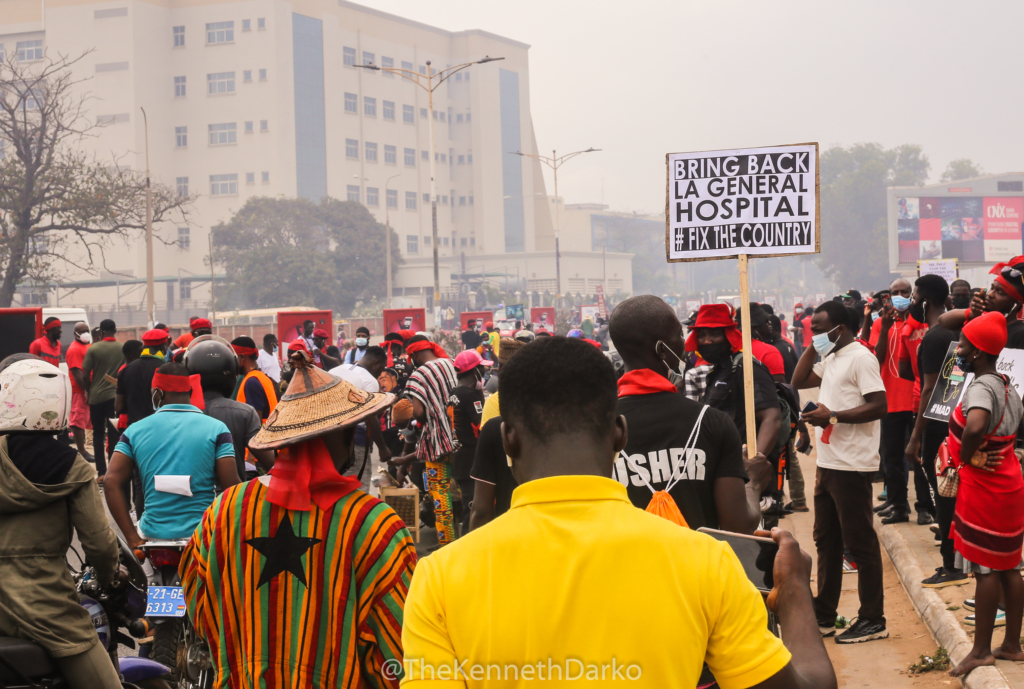 #FixTheCountry demonstration: The emotions and placards