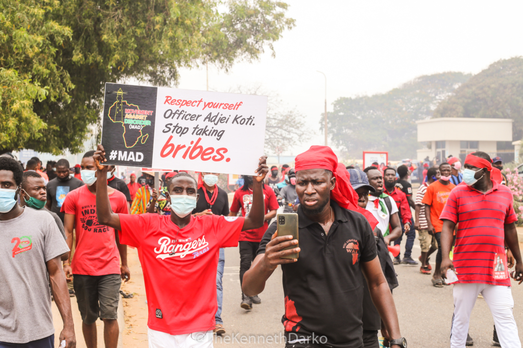 #FixTheCountry demonstration: The emotions and placards