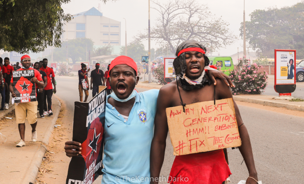 #FixTheCountry demonstration: The emotions and placards