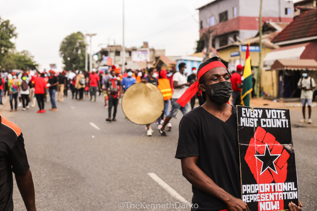 #FixTheCountry demonstration: The emotions and placards