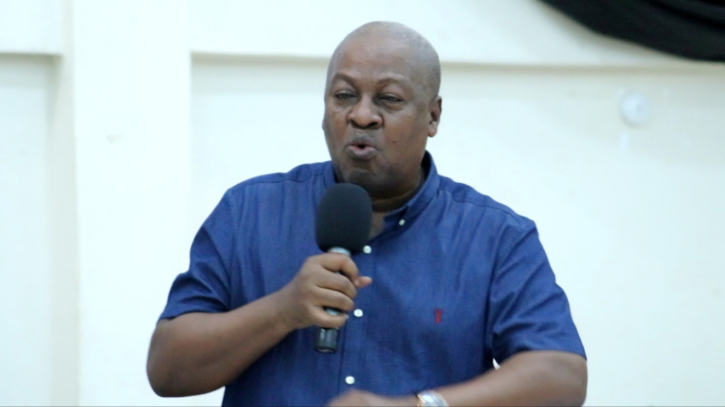 NPP can only be held accountable if voted out in 2024 - Mahama
