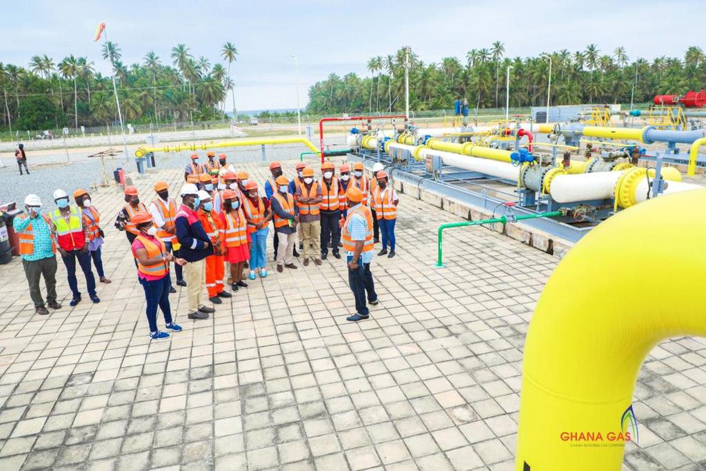 Leadership of Parliament pays working visit to Ghana Gas Plant at Atuabo Parliamentary, working visit, Ghana Gas, Atuabo