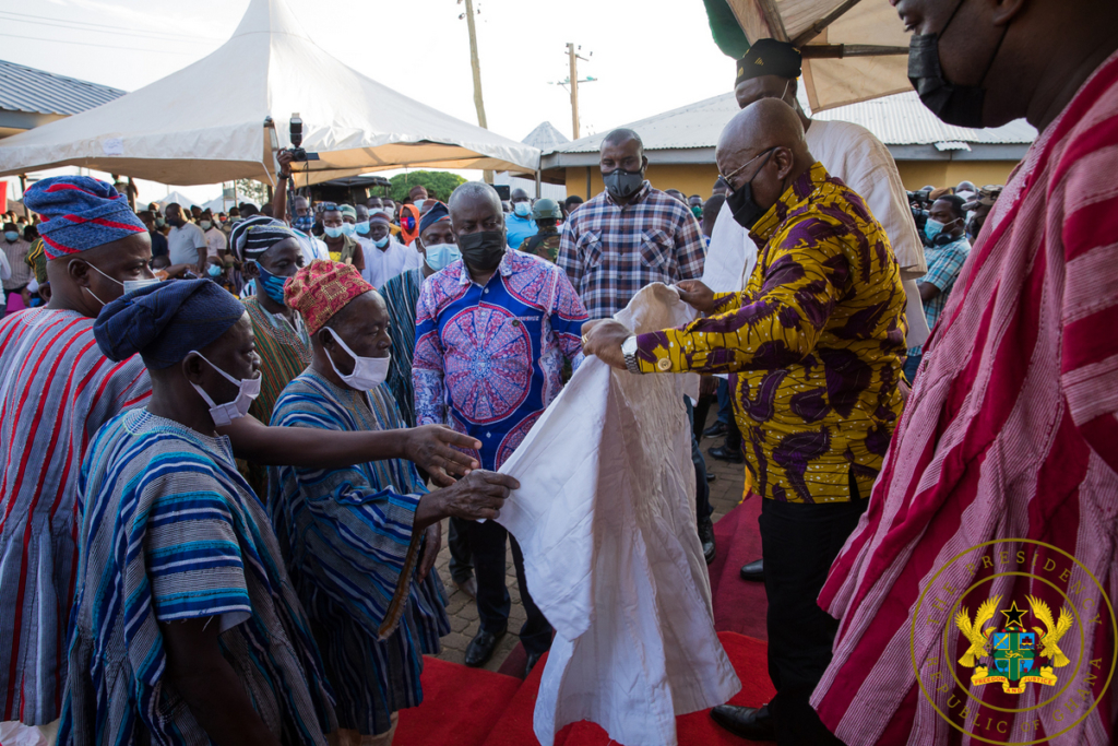 "You have brought peace to Dagbon, we will support you" - Ya-Naa tells Akufo-Addo