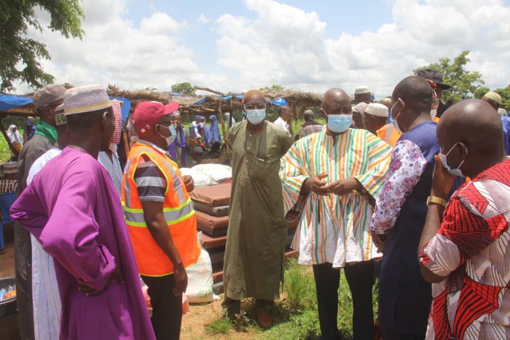 Fulani settlement of Widnaba attacked, houses set on fire Fulani settlement of Widnaba attacked, houses set on fire