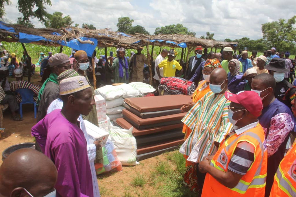 Fulani settlement of Widnaba attacked, houses set on fire Fulani settlement of Widnaba attacked, houses set on fire