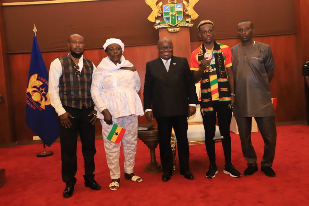 Tokyo 2020: President Akufo-Addo gifts Ghana's only medalist Takyi $30k and a new car