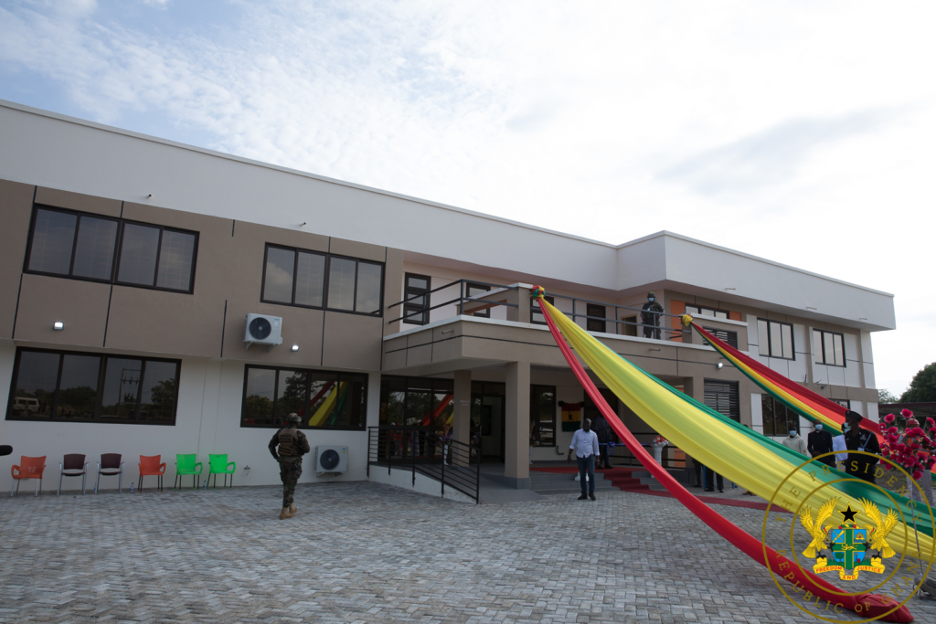 Akufo-Addo commissions Kintampo Court Complex, Feeder Roads building in Prang Akufo-Addo commissions Kintampo Court Complex, Feeder Roads building in Prang