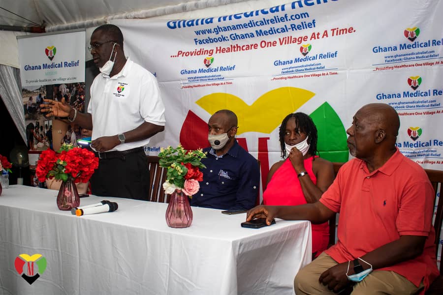 Patronise GMR's free medical outreach - Kufuor to people of Atibie
