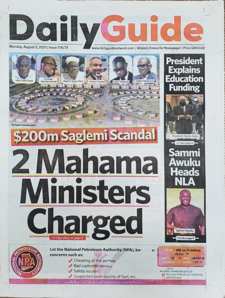 Today's frontpages: Monday, August 2, 2021 Today's frontpages: Monday, August 2, 2021