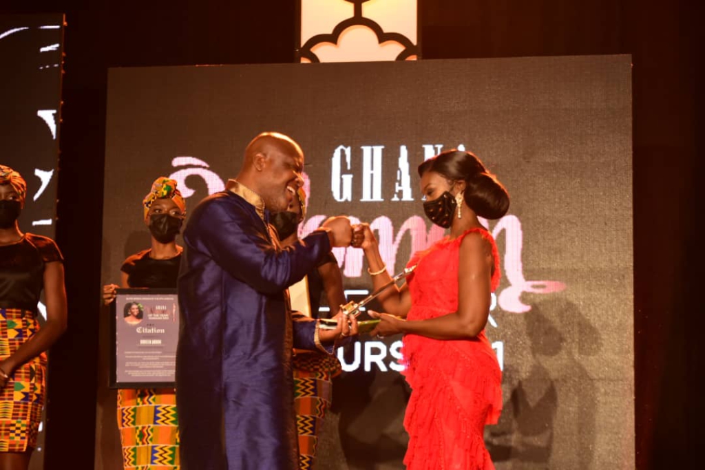 Joy FM's Doreen Andoh bags prestigious 'Woman of the Year for Excellence in Media' award
