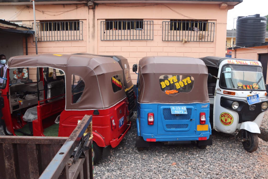 MTTD seize 54 motorbikes and tricycles to curb crime in Sekondi-Takoradi MTTD seize 54 motorbikes and tricycles to curb crime in Sekondi-Takoradi