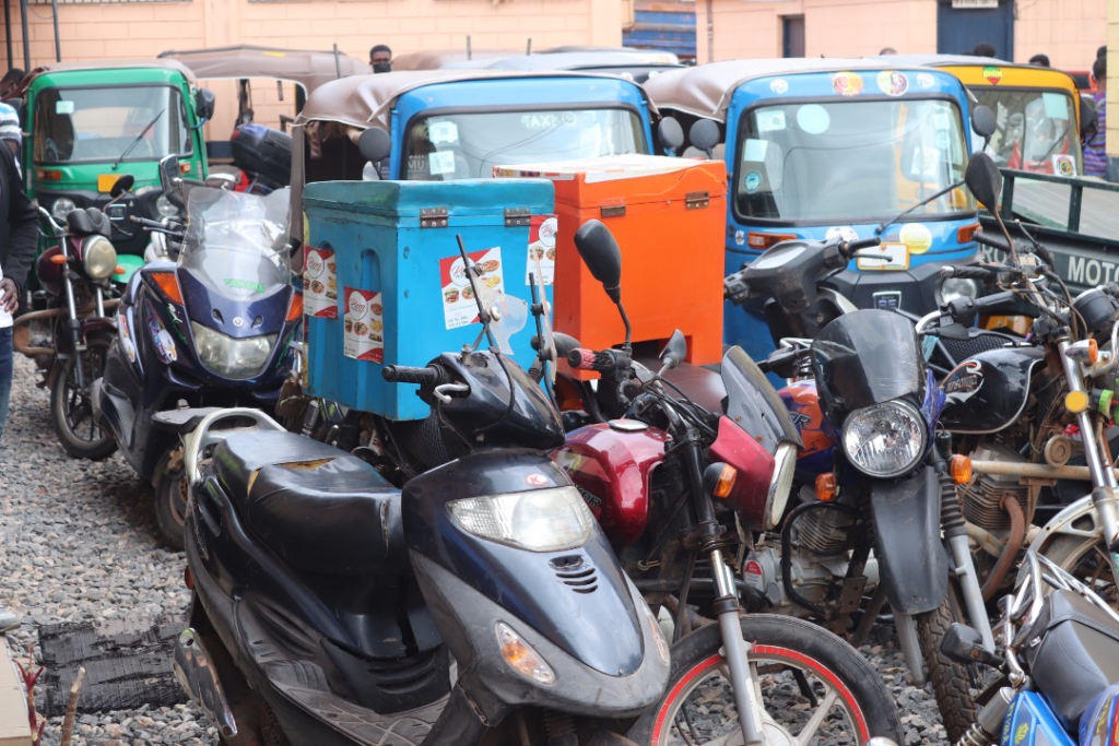 MTTD seize 54 motorbikes and tricycles to curb crime in Sekondi-Takoradi
